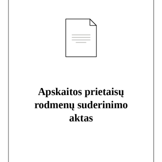 Apskaitos prietaisų rodmenų suderinimo aktas